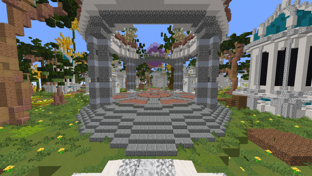 精美主城地图-MinemenClub大厅-mc71论坛