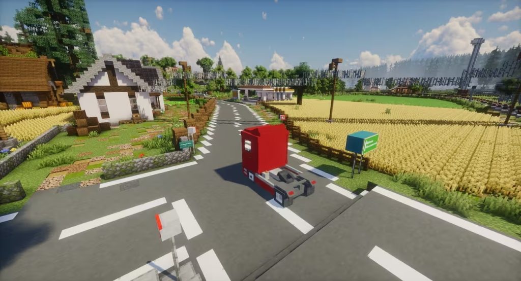 我的世界-贝维尔小镇地图[汉化版]-mc71论坛