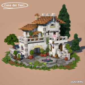 精美建筑地图-花房-mc71论坛