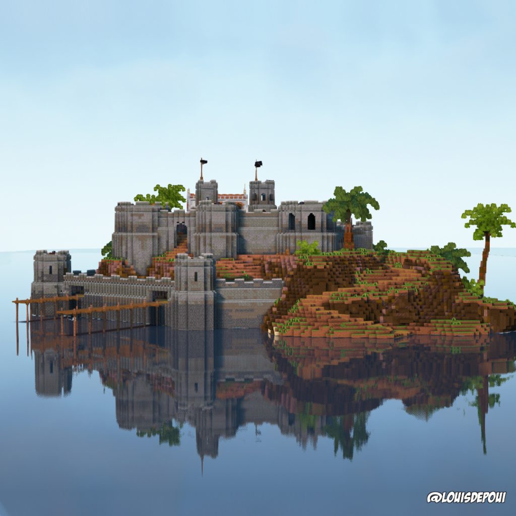 精美建筑地图-海盗要塞-mc71论坛