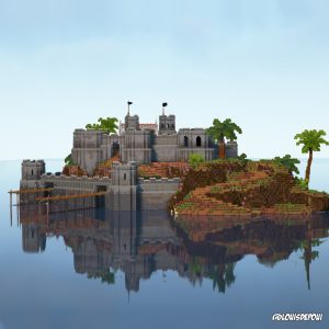 精美建筑地图-海盗要塞-mc71论坛